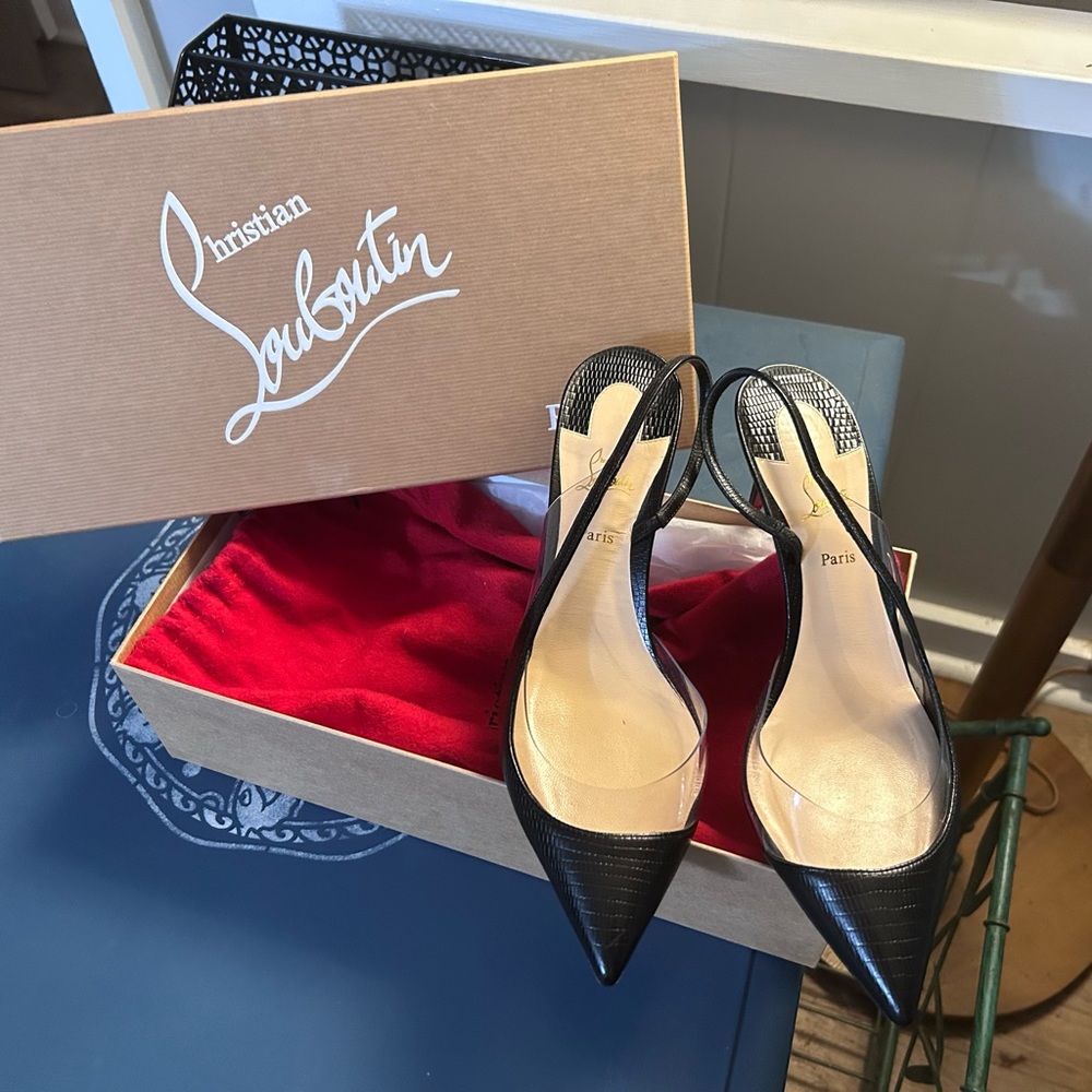 Louboutin optisexy patent pumps